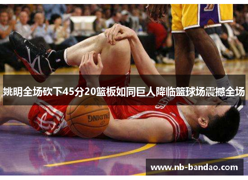 姚明全场砍下45分20篮板如同巨人降临篮球场震撼全场