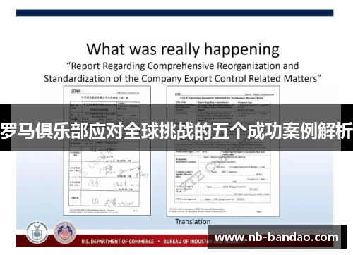 罗马俱乐部应对全球挑战的五个成功案例解析