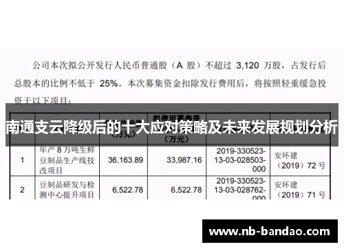 南通支云降级后的十大应对策略及未来发展规划分析